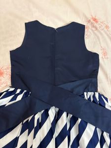 Charming Striped Party Dress