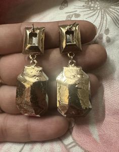 Blue Gemstone Earrings