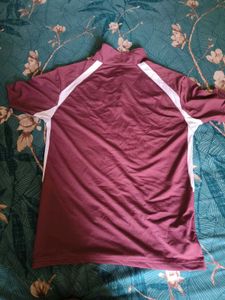 Maroon Rugby T-Shirt