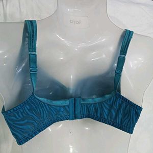 ❤️‍🔥 Teal Zebra Print Bra