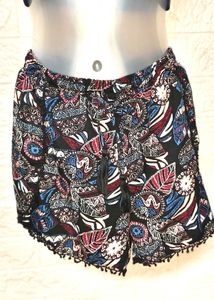 Printed Boho Shorts