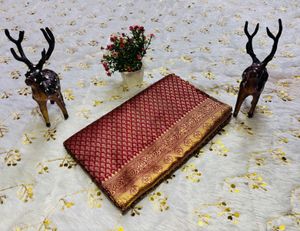 New South Indian Saree with blouse piece
