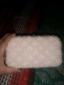 Elegant Beaded Clutch Purse