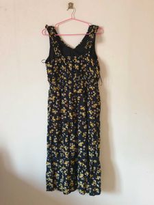 Midnight Meadow Dress