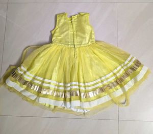 Beautiful Yellow Party Dress