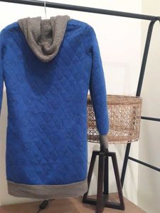 Quilted Blue Teddy Bear Dress