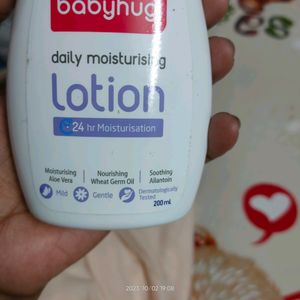 New Babyhug Moisturizing Lotion