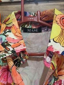 Vibrant Floral Print Button-Up Shirt