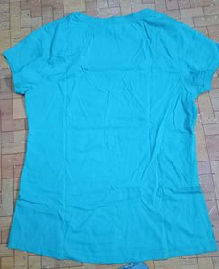 Cute Aqua Butterfly Tee