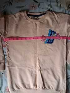 Peach Disney Character Sweatshirt