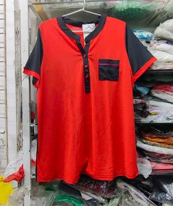 Colorblock V-Neck Casual Top