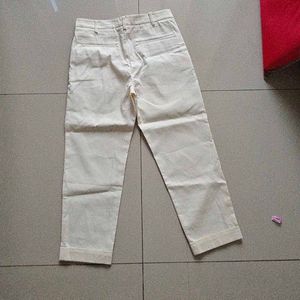 Korean pants beige
