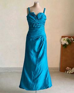Elegant Teal Maxi Dress
