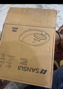 Sansui Brand New Black Matt Toaster Sealed Pack