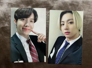 OFFICIAL BTS J-Hope & Jungkook Photo Cards
