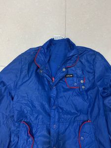 Vintage Blue Bomber Jacket