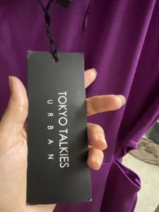 Stunning Purple One-Shoulder Cut-Out Jumpsuit