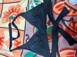 Black Bikini Top or blouse