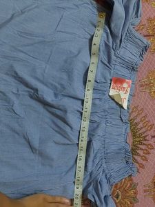 H&amp;M Striped Off-Shoulder Top