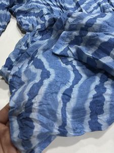 Blue Tie-Dye Kurta