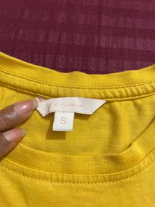 Cute Yellow Graphic T-Shirt