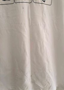White T-Shirt with Nautical Print