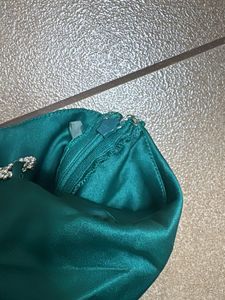 Emerald Green Satin Cami Top