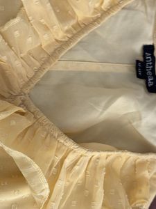 Yellow Ruffled Dress