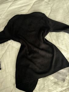 Two-Tone Knit Top