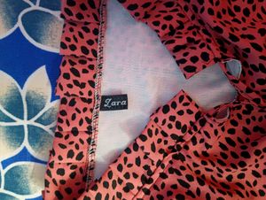 ZARA Knee Length Dress Frock