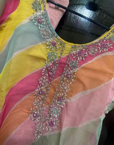 multicolour kurta set