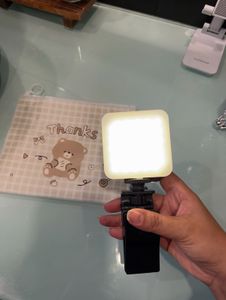 Selfie Ring Light with clip and 3 modes