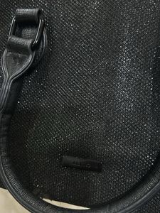 Sparkly Black Embellished Handbag