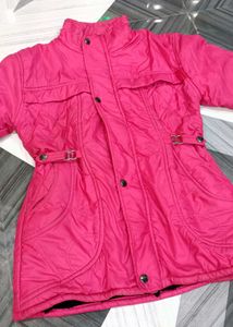 Winter Pink Fancy Women's Jacket Puffer