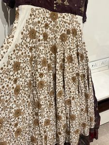 Heavy Flair Embroidered Gown