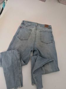 High Waisted Wide Leg Jeans