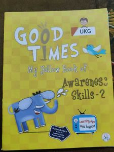 Good Times UKG Awareness Skills Book