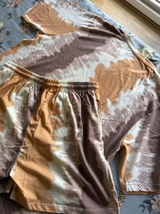 Cute Tie-Dye Pajama Set