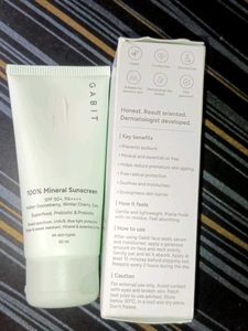 GABIT 100% Mineral Sunscreen SPF 50+ PA ++++