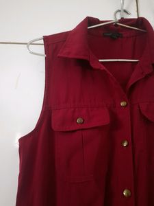 Maroon Jumpsuit M
