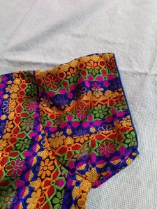 Beautiful Multicolour Blouse For Womens
