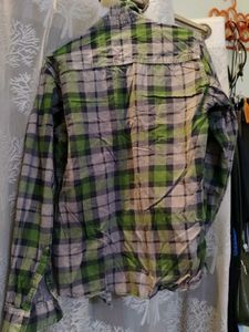 Men's Plaid Button-Down Shirt