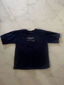Navy Blue Graphic T-Shirt