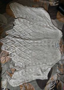 Authentic MANGO Handmade Crochet Knit Poncho Top