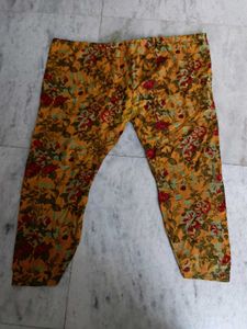 New Vintage Floral Print Kurta Pajama Set