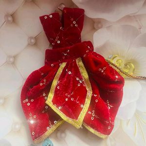 Yugal Sarkar Velvet Dress