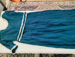 Elegant Blue Ethnic Gown