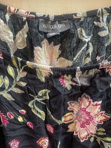 Floral Off-Shoulder Peasant Top