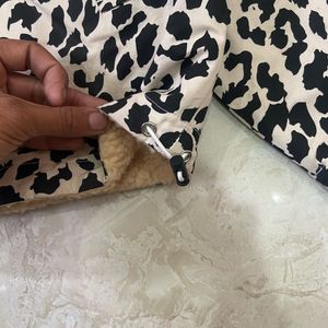 Leopard Print Jacket ( reversible)