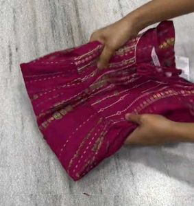 Beautiful maroon Kurta with Embellishments